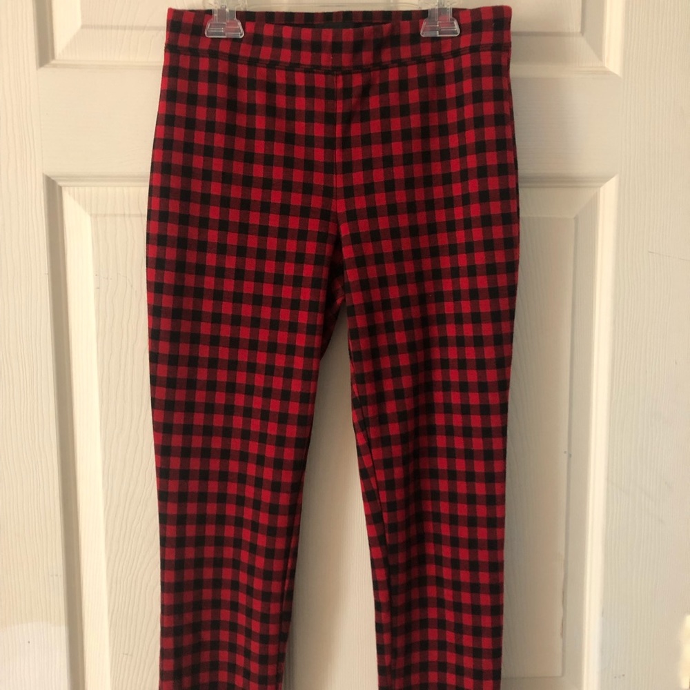 Talbots Buffalo plaid pants
